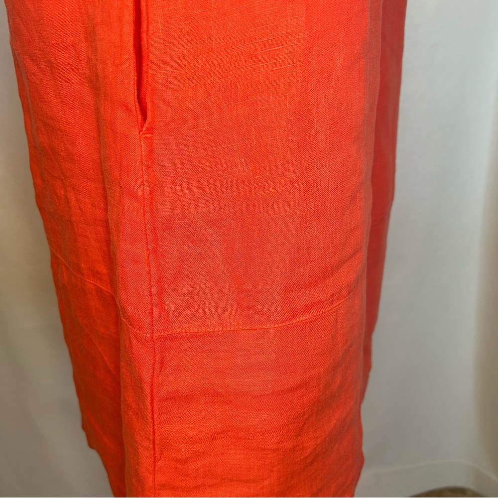 Tommy Bahama linen summer dress great condition size XS side pockets - Picture 7 of 8
